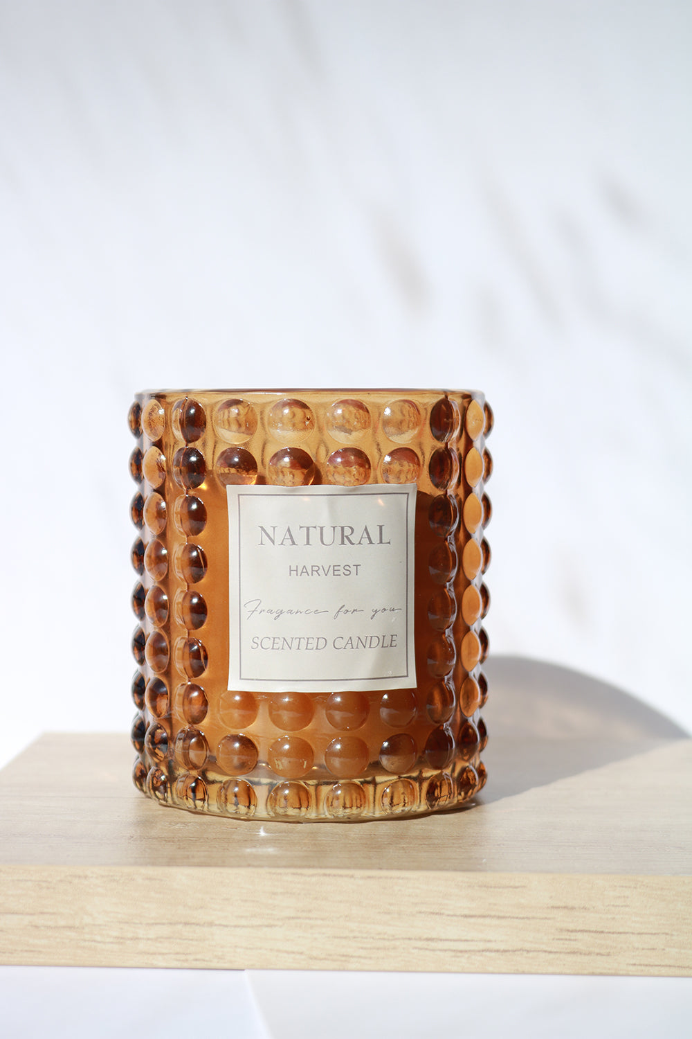 VELA AROMÁTICA RECIPIENTE DE CRISTAL