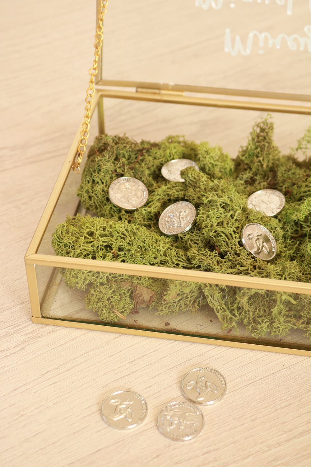 CAJA PORTA ALIANZAS CRISTAL