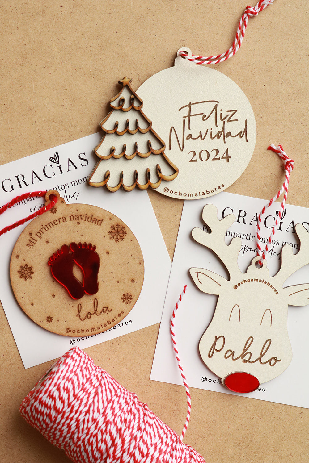 BOLA DE NAVIDAD MI PRIMERA NAVIDAD