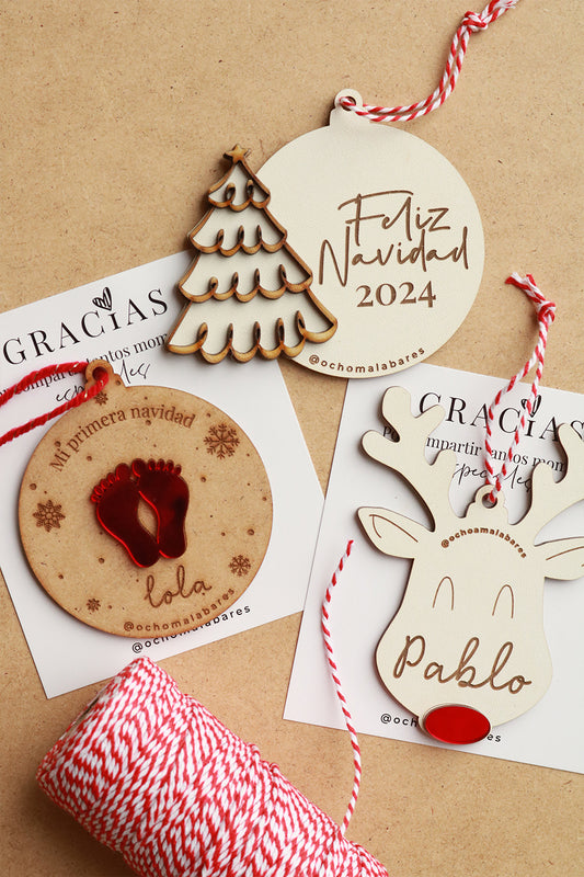 BOLA DE NAVIDAD MI PRIMERA NAVIDAD